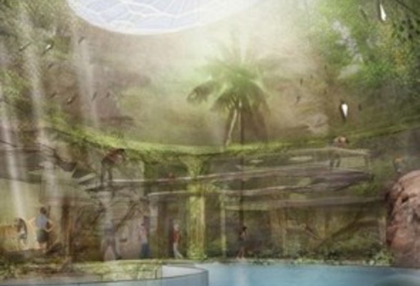Пражский зоопарк представил выигравший проект строительства павильона «Амазония»
