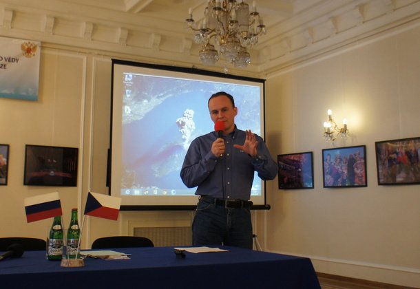 Встреча с космонавтом-испытателем отряда космонавтов Роскосмоса Сергеем Рязанским