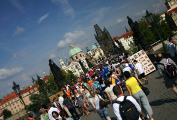 Количество российских туристов в Чехии пока не уменьшается