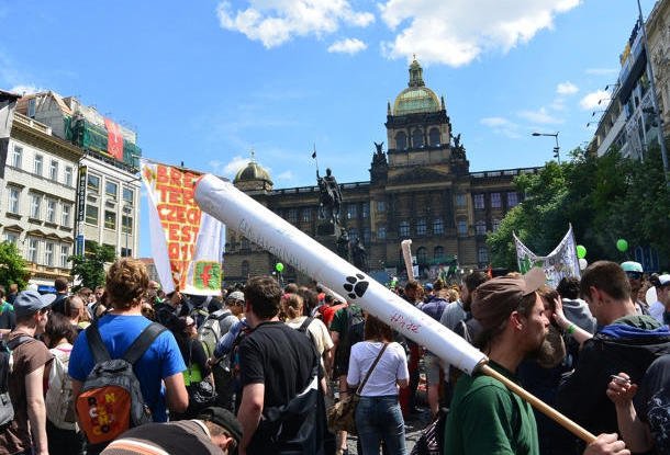 В центре Праги пройдет демонстрация за легализацию марихуаны