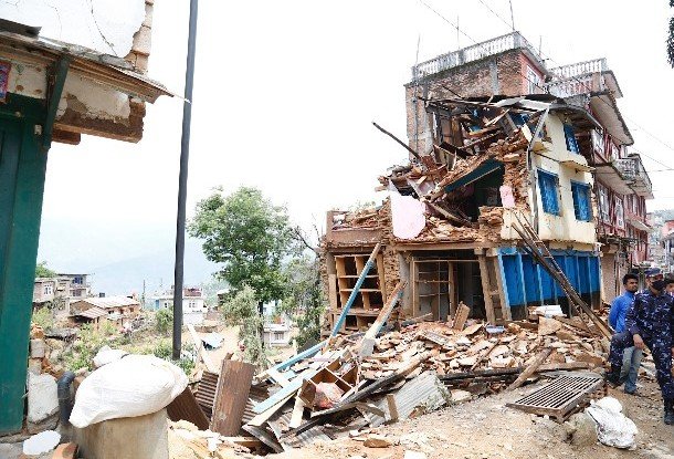 Сегодня в Непале произошло еще одно мощное землетрясение 