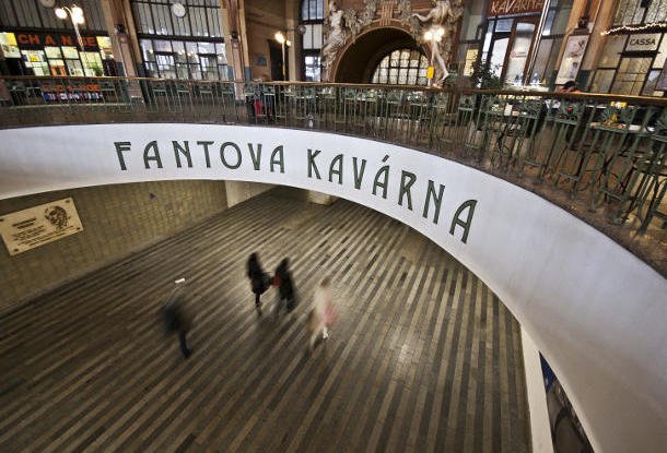 На Главном вокзале Праги снова откроется Фантова кофейня