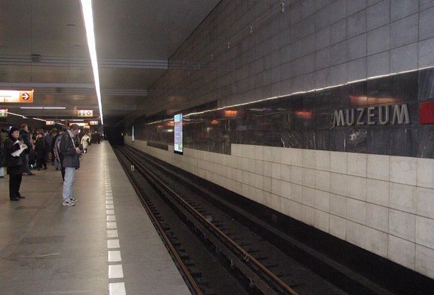 На этих и следующих выходных участок линии C пражского метро закрыт 