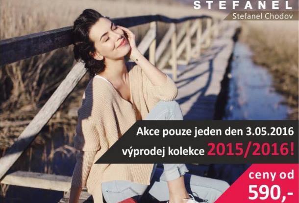 Магазин итальянской одежды Stefanel приглашает 3 мая в ТЦ Chodov в Праге на распродажу