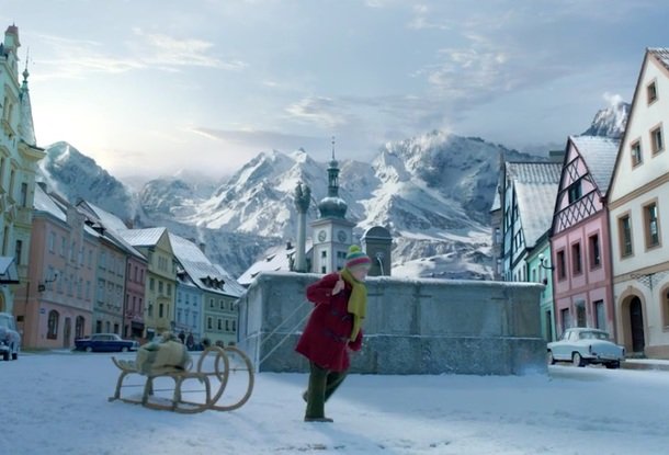 В Чехии сняли волшебную рождественскую рекламу шоколада Milka