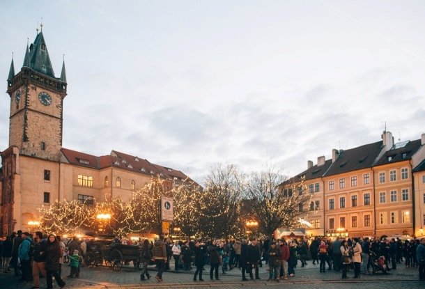 В Праге открылась первая рождественская ярмарка