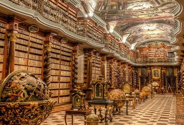 Самые красивые библиотеки Чехии с волшебной атмосферой