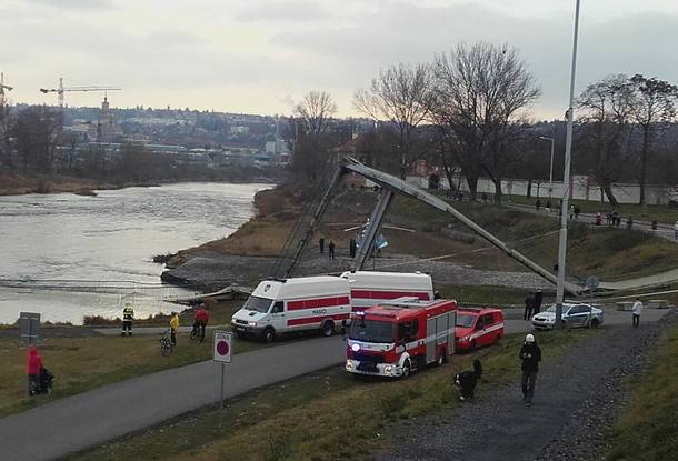 В Праге обрушился мост, пострадали люди