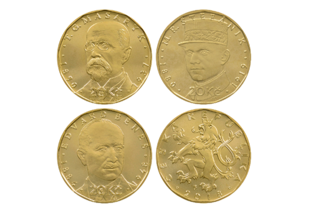 Нацбанк Чехии выпустит золотую монету номиналом 100 млн крон