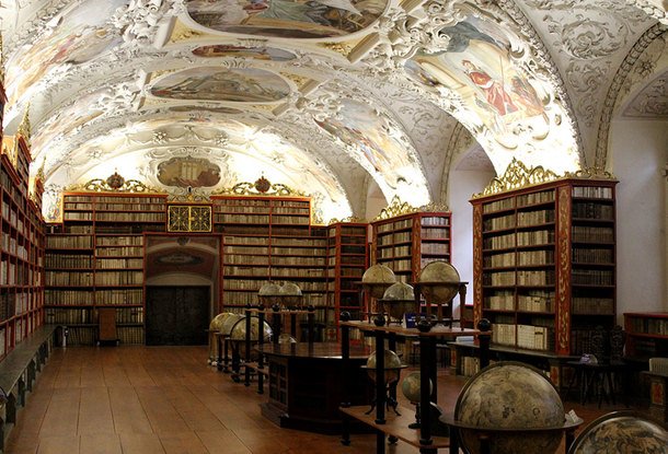 Библиотека Страговского монастыря в Праге