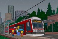 В мультсериале «Симпсоны» появился чешский трамвай