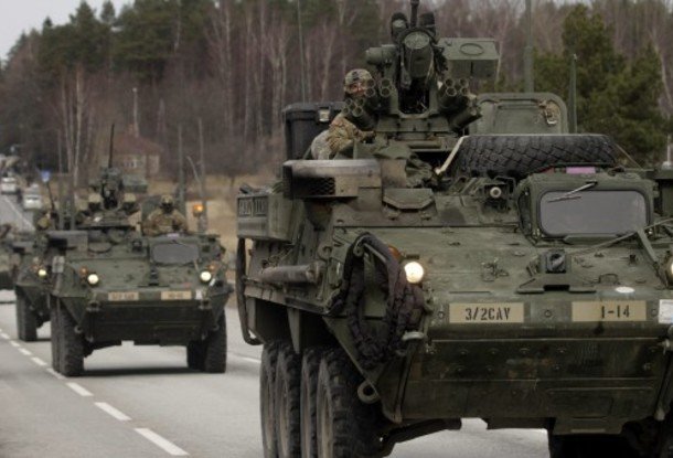 Конвой армии США проедет через Чехию 