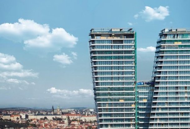 Компанию, которая продавала квартиры в  V Tower на Панкраце, оштрафовали на 700 тысяч крон