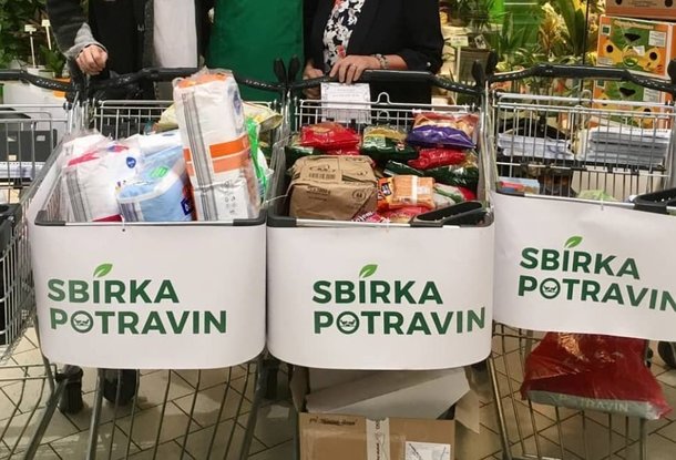В Чехии проходит акция по сбору продуктов для нуждающихся