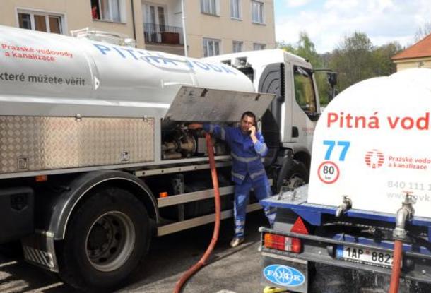 В Праге из-за аварии 77 000 жителей остались без воды