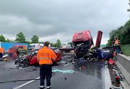 Крупная авария на шоссе D1 в Чехии: два человека погибли