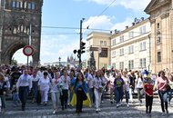 В Праге прошел украинский парад вышиванок