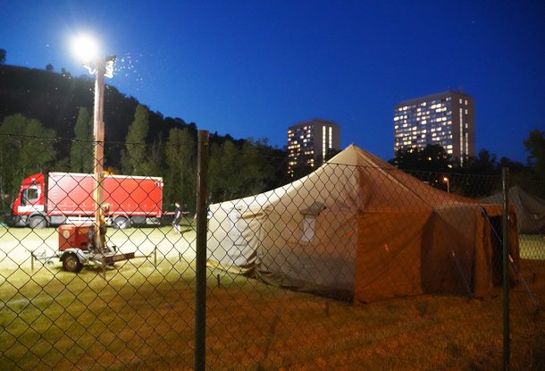 Еще один палаточный городок для беженцев будет построен в пражских Малешицах