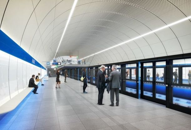 Администрация Праги одобрила кредит в 23 миллиарда крон на строительство новой линии метро