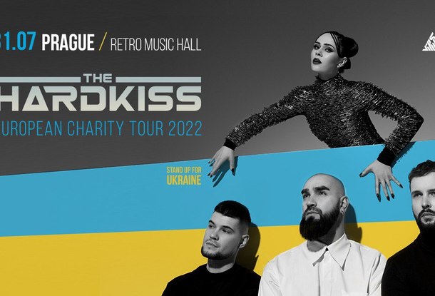 Украинская группа THE HARDKISS выступит с благотворительным концертом в Праге.