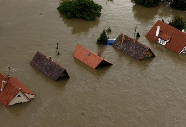 Наводнение 2002 года стало крупнейшим в истории Чехии