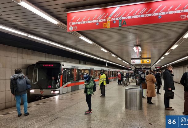 В выходные участок пражского метро на линии C будет закрыт