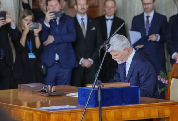 Инаугурация нового президента Чешской Республики 